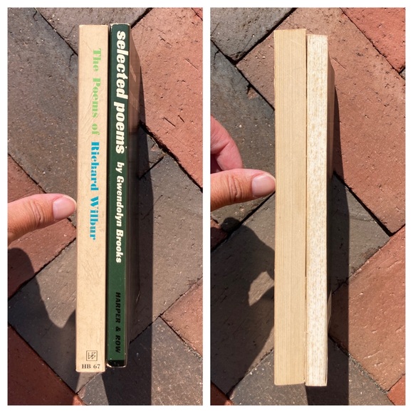 1963 The Poems of Richard Wilbur Selected Poems Gwendolyn Brooks Modernist - Picture 13 of 13